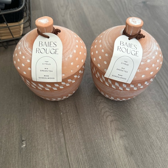 Two terracotta candles - Picture 4 of 4